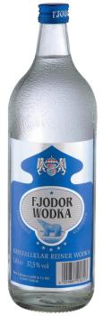 Wodka Fjodor 37,5 % vol. Literflasche